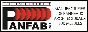 logo Panfab Manufacturier de panneaux architecturaux sur mesures