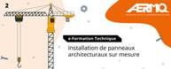 AERMQ - Installation de panneaux